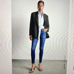 NWT Zara Mid-Rise 1975 Skinny Jeans